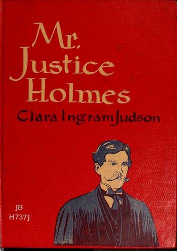 Cover of Mr. Justice Holmes