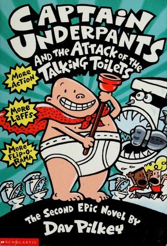Cover of Captain Underpants and the Perilous Plot of Professor Poopypants